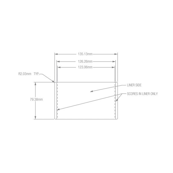 PCR sealing film, diagram